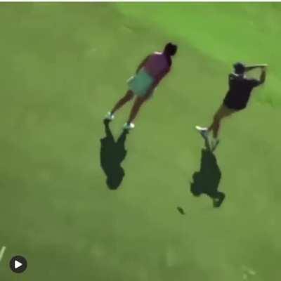 i knew exactly what was going to happen and still laughed way too hard😭 from golfbettertucson on IG