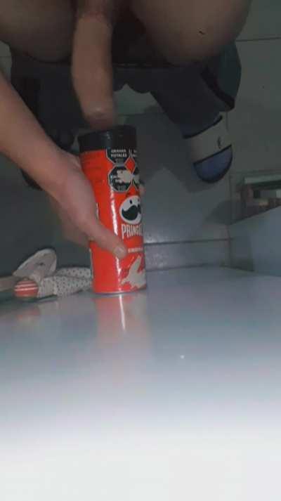 Measuring up before deep fucking 