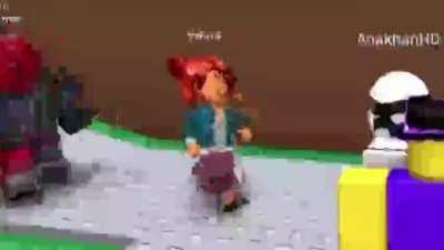 Spotted Roblox NPC in Natural Disaster Survival (not stolen, posted on wrong account)