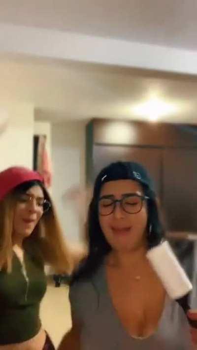 Having fun and bouncing!