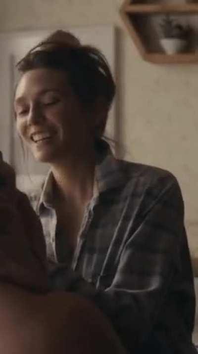 Elizabeth Olsen is the hot teacher in the neighborhood that is a dream first experience for students even half of her age, or younger.