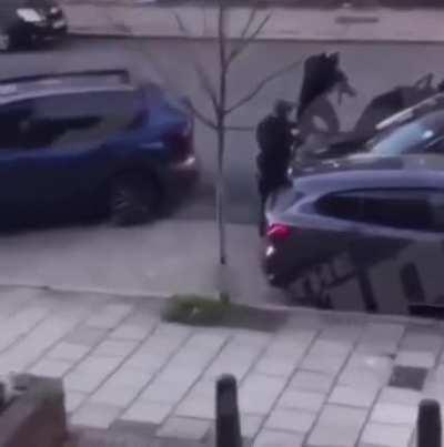 T Scam (AGB/F$G), Reeko (WGB), & YT (WGB) getting Arrested for the Funeral Shooting