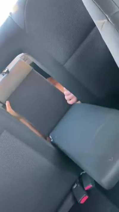 Naked man found sleeping in woman's car