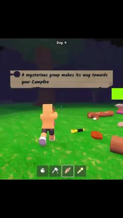 my first time playing 99 nights in the forest lmao!!! pt.2 #99nightintheforest #roblox