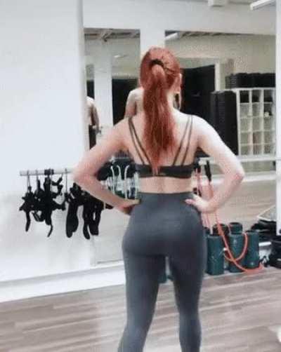 Madelaine Petsch’s sweaty bum