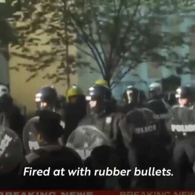 Praise to reporters putting themselves in harms way to eat the truth out there.