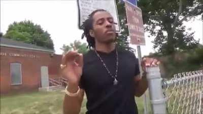 Black person explaining why white people don't have souls