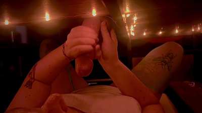 First attempt and some lessons learned. She is going to look extremely sexy milking my huge cock