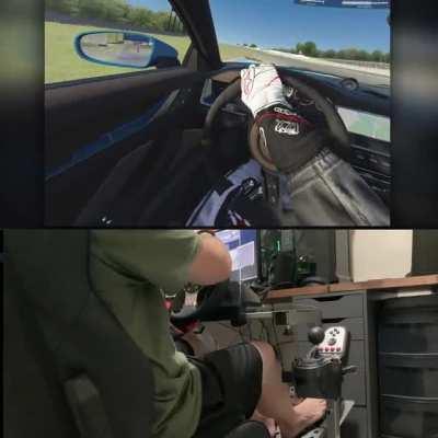 1:28 Road Atlanta. Porsche 992 GT3. Valve Index. First official day sim racing!