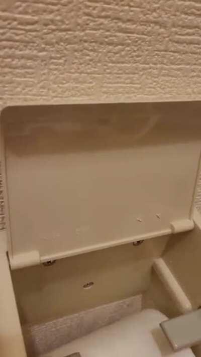 How to change toilet paper quick and easy in Japan.