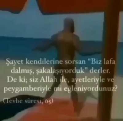 Dalga geçmeyin ya ümmeti Muhammed