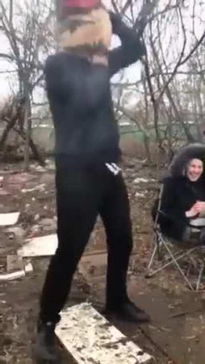 Actual video of me before and after I listen to TPAB