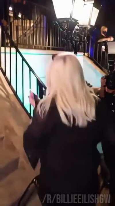 Billie and her massive tits in motion