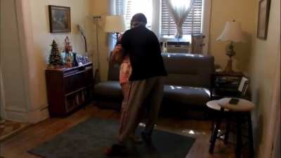 GOG sassy Lucy humiliated and bearhugged