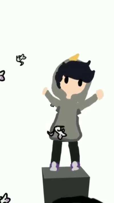 Creo que mucho dibujo por hoy, perdon - se va al rincón -