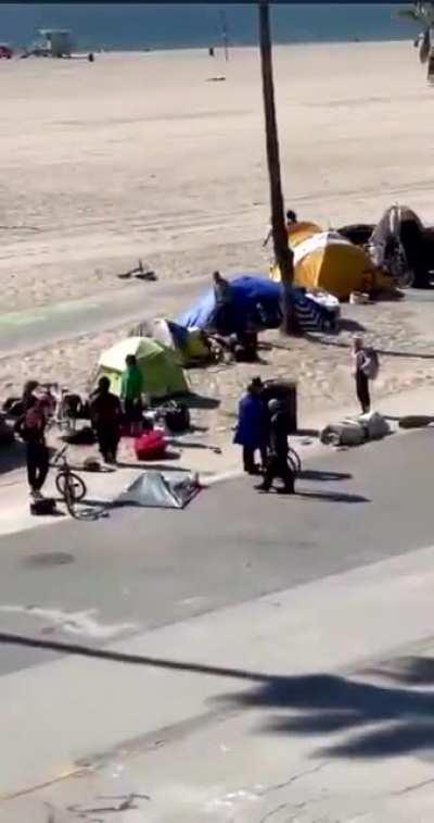 Meanwhile on Venice beach