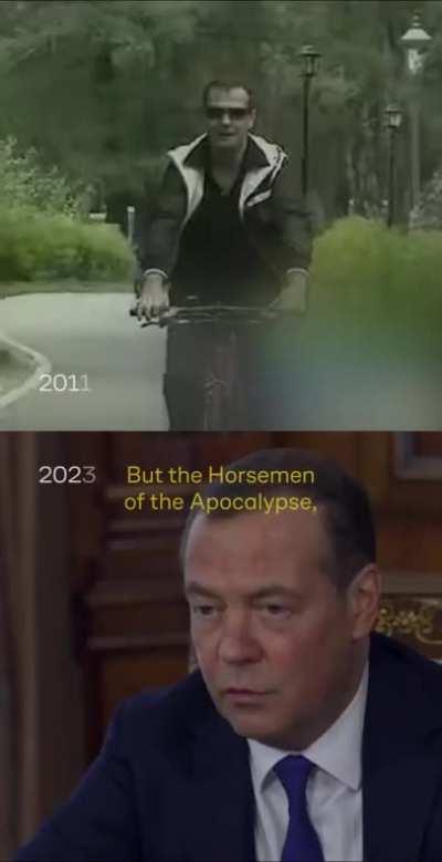 Dmitry Medvedev can’t agree with Dmitry Medvedev on anything