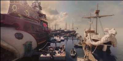 Straw Hats arrive at Baratie |OPLA New Clip