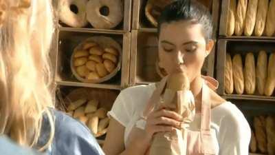 Getting fresh with the bread