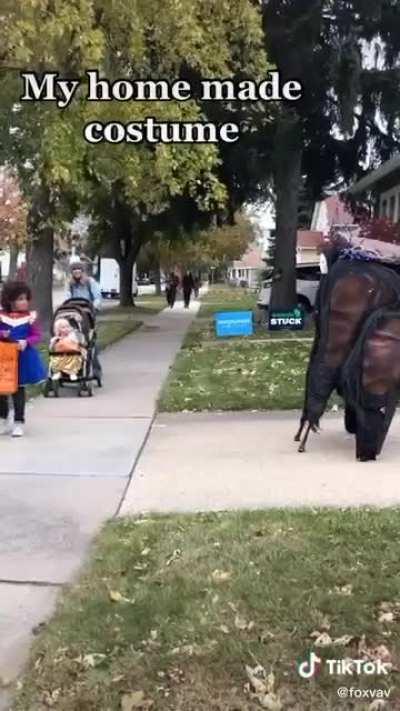 Thanks, I hate homemade costumes.