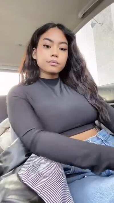 I hope no one sees my Blasian boobs😜😋