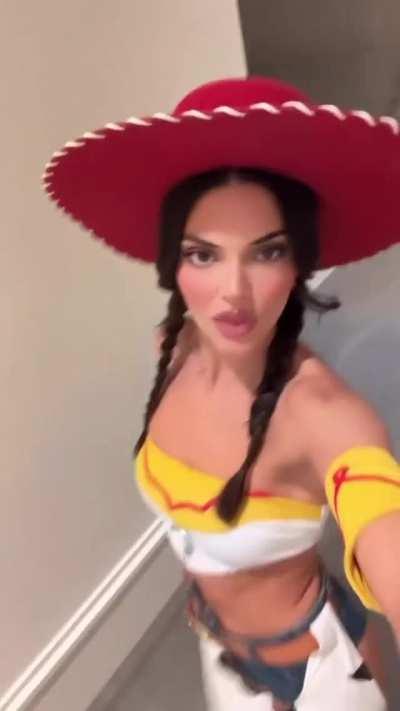 Her Halloween costume