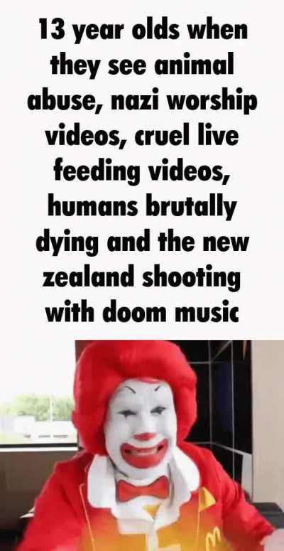 alex we are high schoolers now we must be cool and edgy and look at execution videos 😎😎