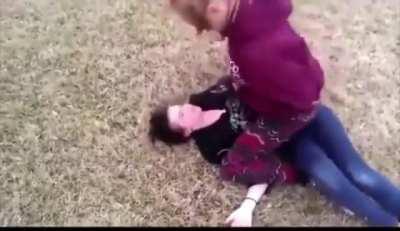 It's the cameraman for me! But this girl showed no mercy!