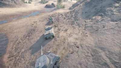 Terrain is glitched on part of El Halluf