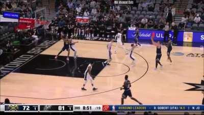 [Highlight] Aaron Gordon with a Jokic-esque waterpolo finish.