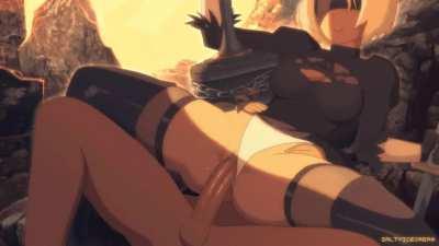 Heard y'all like 2B (Nier Automata)