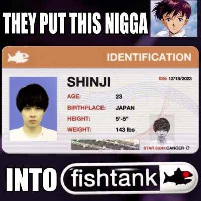 Shinji Ikari enters the tank!