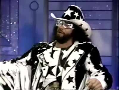 'Mancho Man' Randy Savage gives some sage advice.