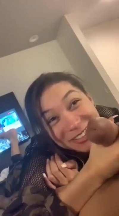 Brincando com a rola