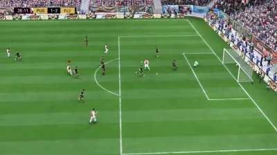 So I used Phil Jones in Division 1… At striker