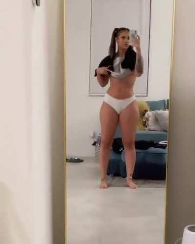 those thighs crazy .