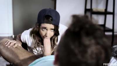 Step Sis Tries to Prove She Is Not Lesbian