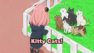 Anya Sees a Cute Puppy!