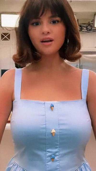 Selena Gomez, how long could you last between those...