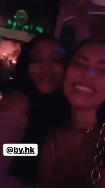 She always at a function wit some other bad hoes