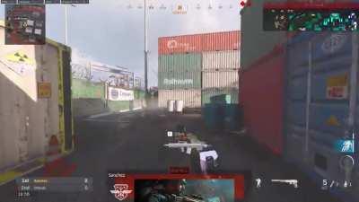 A mid headshot practice clip