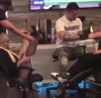 Imagine going into the tattoo parlour with this one.