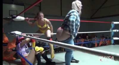 Blair as Garth from Wayne’s World