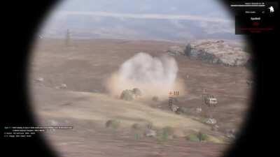 Bot gets a clean shoot on APC