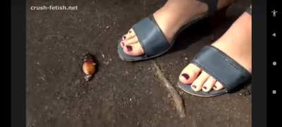 Crush fetish de hermosa rusa