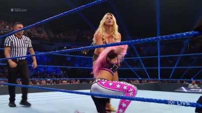 Charlotte Flair owns Liv Morgan