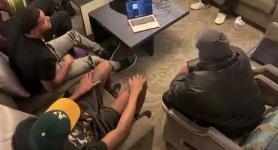 Ye showing Donda to Kevin Durant