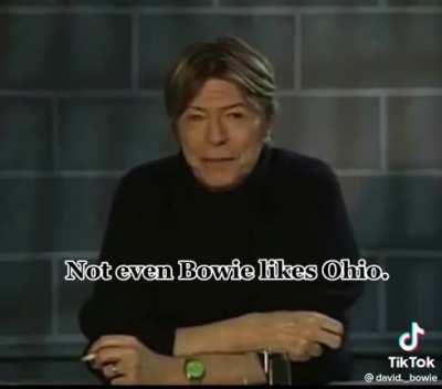 David Bowie recalls playing in Cincinnati