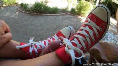 that's us: I made him cum twice in the public park - (OC)