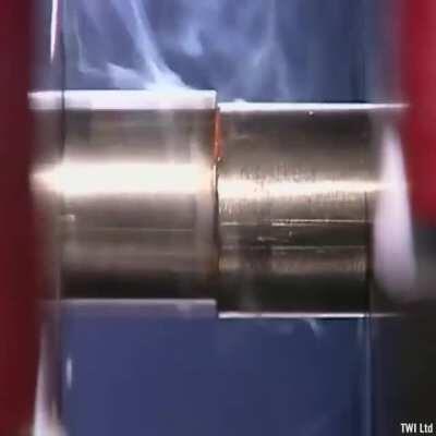 Friction used for Welding